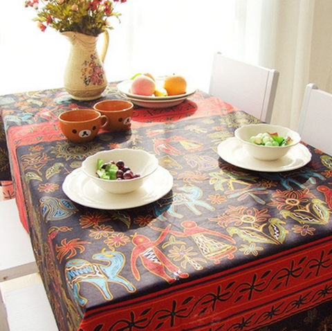 Ethnic Pattern Table Cloth