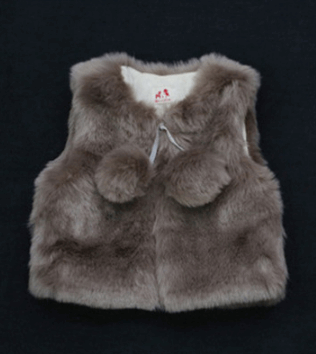 Baby Girls' Faux Fur Vest Collection