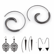 Cool Black Earrings Collection