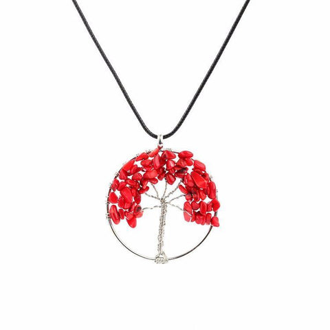 Crystal Tree Necklace