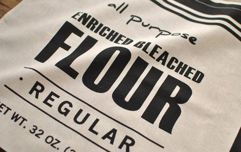 B&W Kitchen Window Short Curtain