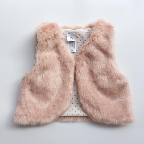 Baby Girls' Faux Fur Vest Collection