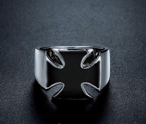 Frameless Templar Cross Ring