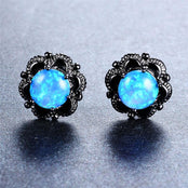 Rainbow/Ocean OPAL Earrings