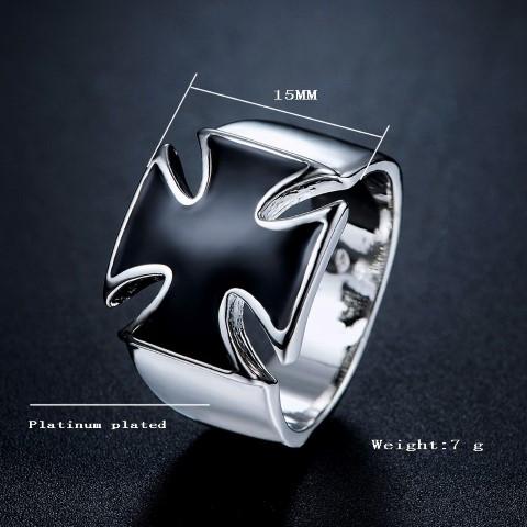 Frameless Templar Cross Ring