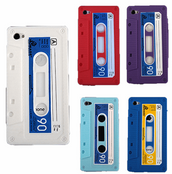 Soft Silicone Cassette Tape iPhone5/5s Cover