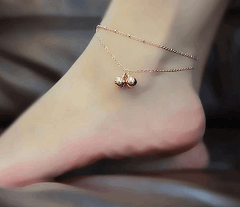 Jingle bell online anklet