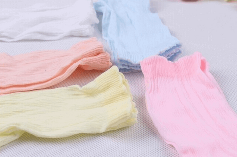 5 Pairs of Colorful Baby's Summer Socks