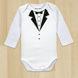 Baby Gentleman Long-Sleeved Jumpsuits