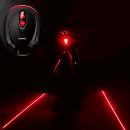 Bicycle Laser Tail Light