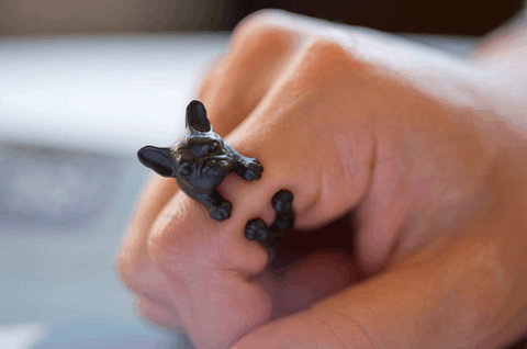 French Bulldog Adjustable Rings