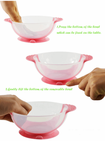 Smart Baby Dinnerware Set (suction pad bowl/spoon/fork)