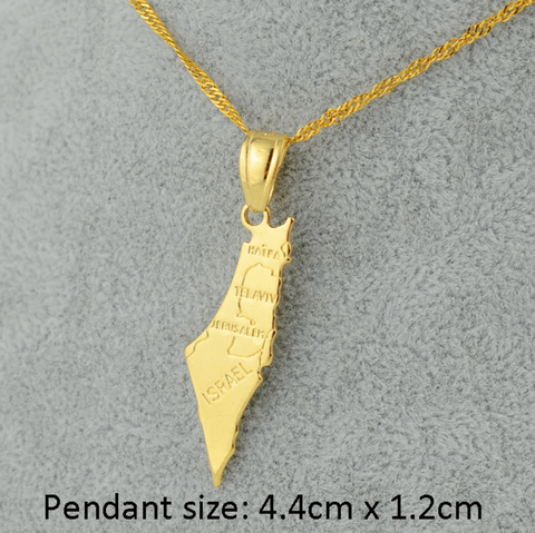 Israel pendant Necklace