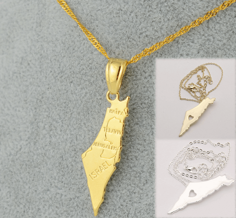 Israel pendant Necklace