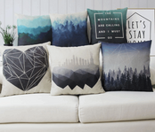 Forest Scenery Cushion Covers Collection