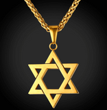 Star of David Pendant Necklaces - New