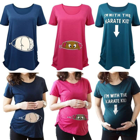 Funny Pregnant T-Shirt Collection