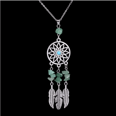 Crystal Dream Catcher Necklace