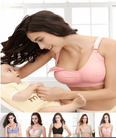 Size 34A-36D) Breastfeeding Bra Collection – pickNjoy