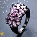 Black N Pink Rings Collection
