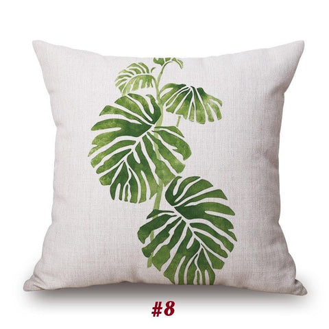 Tropical Print Cushion Cover Collection