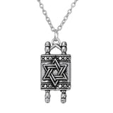 Thora + Star of David Pendant Necklace - New Design