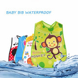 Short/Long Sleeves Waterproof Baby Bibs