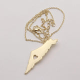 Israel pendant Necklace