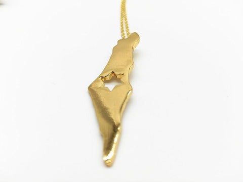 Israel pendant Necklace