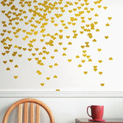 Hearts Pattern Wall Stickers - Wall Art