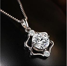 Zodiac Sign Sterling Silver + Diamond Necklace
