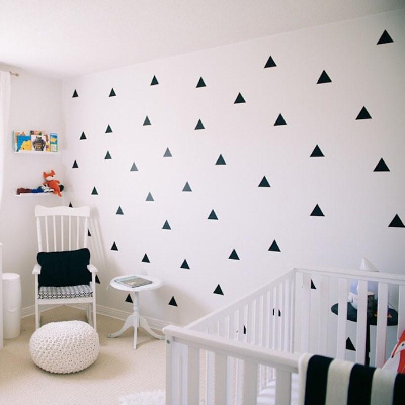 Triangle Pattern Vinyl Stickers - DIY Wall Art – pickNjoy