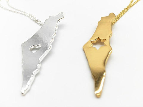 Israel pendant Necklace