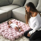 Multi-Use Decorative Baby Mattress (Pink/Blue)
