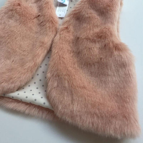 Baby Girls' Faux Fur Vest Collection