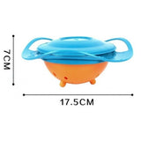 360 Rotate Spill-Proof food Bowl