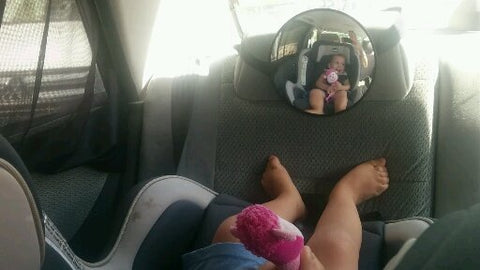 Car Back Seat Baby Mirror