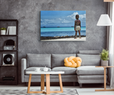 Watching The Horizon -  Original and Exclusive Canvas Wall Art